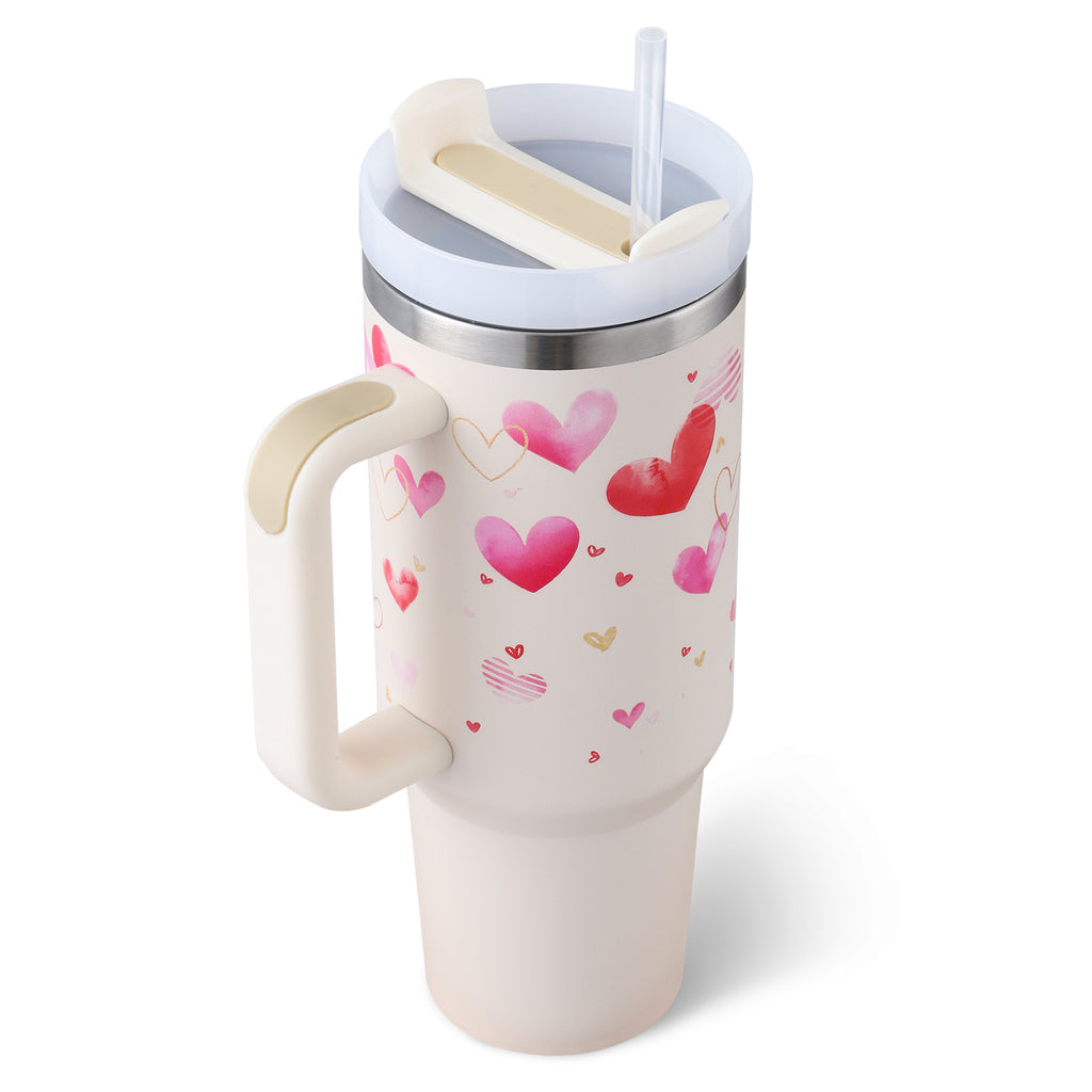 40oz Edelstahl Tumbler – Thermobecher mit 24h Kühlung & 12h Wärme