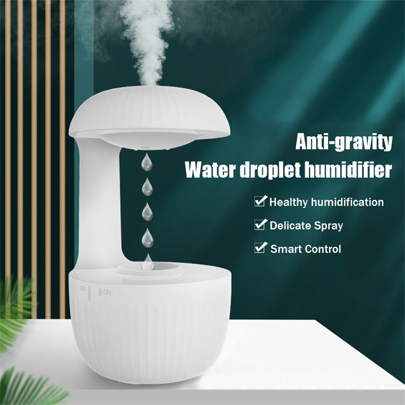 Anti-Gravity Luftbefeuchter mit Ultraschall-Nebel & LED-Effekt