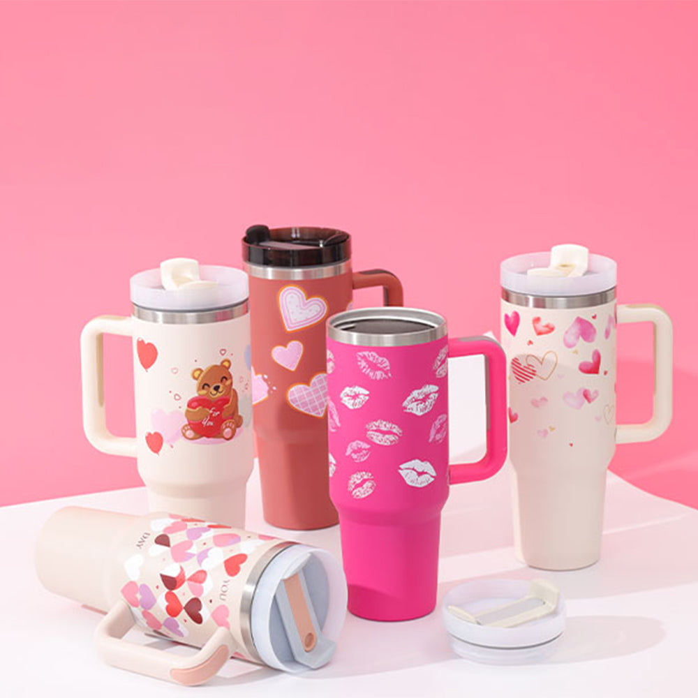 40oz Edelstahl Tumbler – Thermobecher mit 24h Kühlung & 12h Wärme